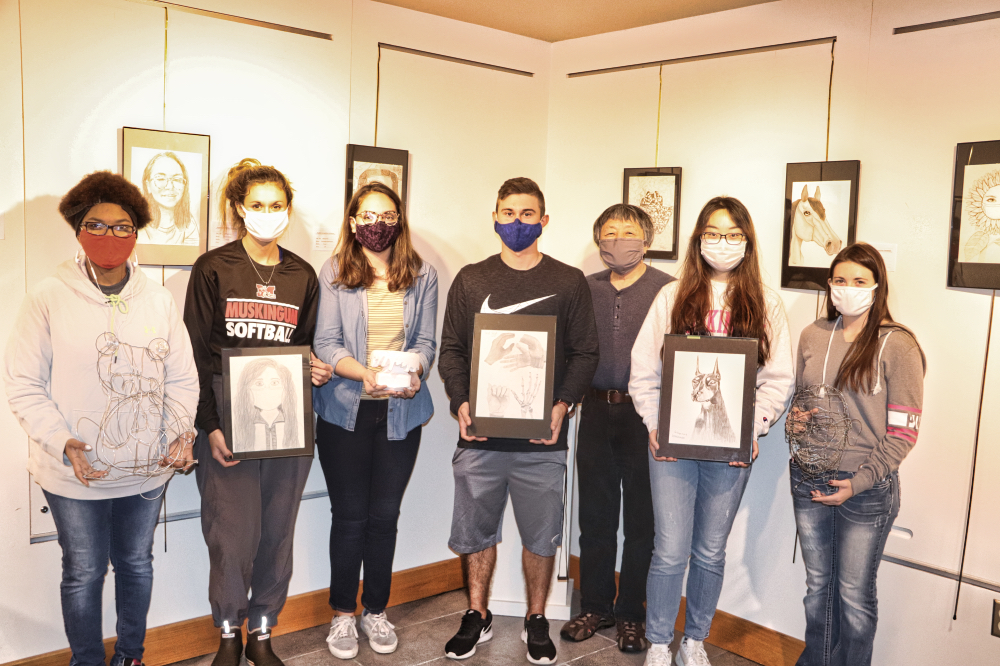 Art Department Tabs Winners of the Muskingum University Student