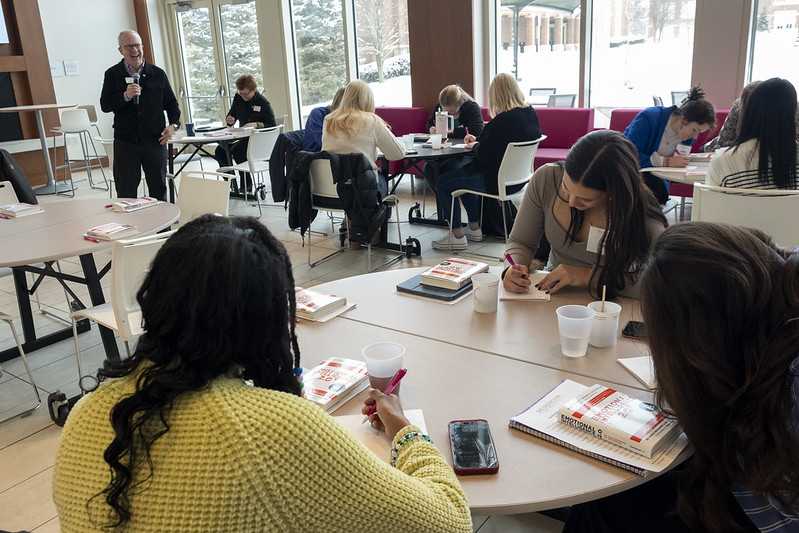 Students at the Leadership Academy