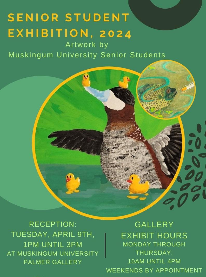 Senior Art Exhibition Poster