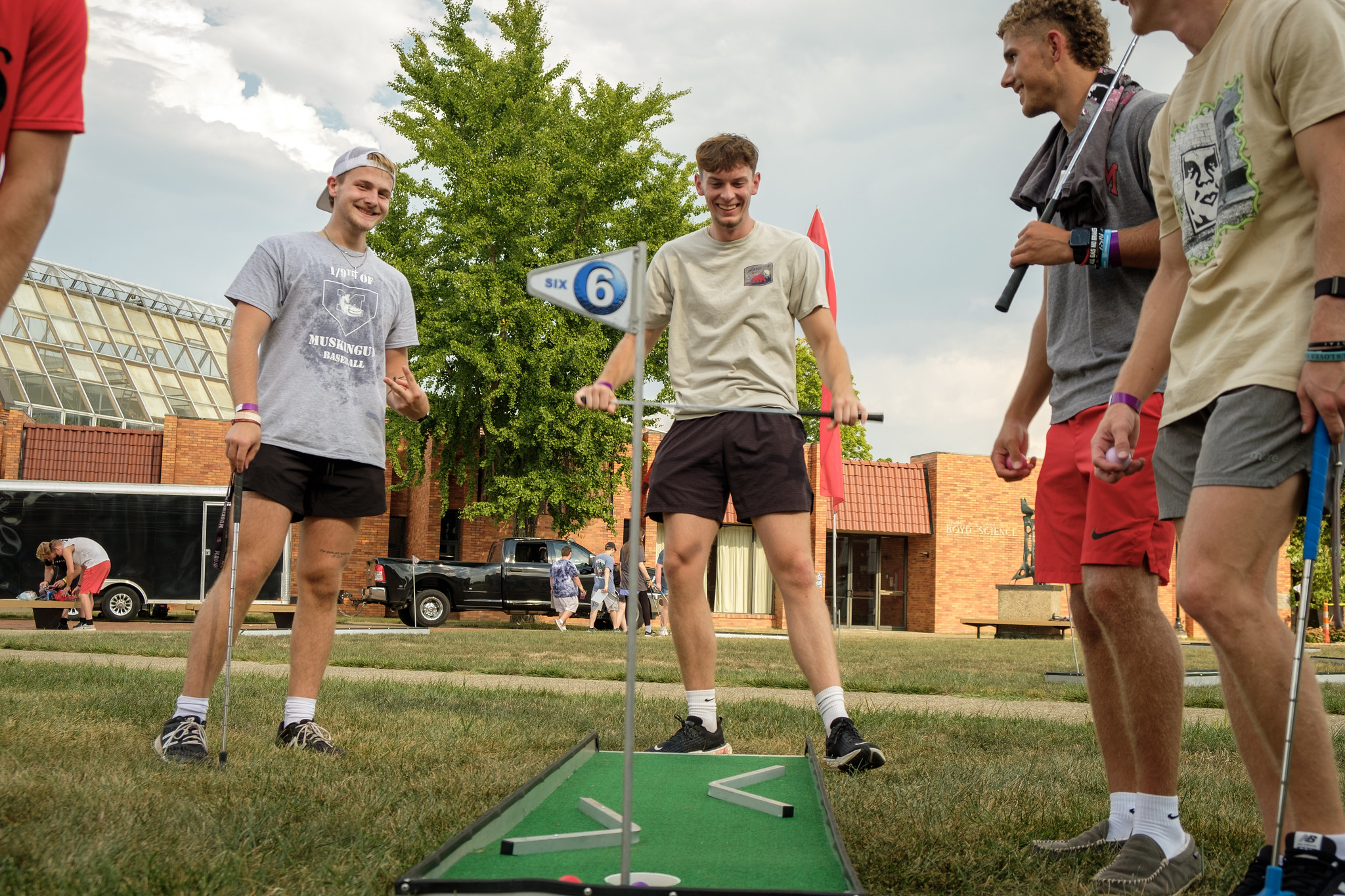 Students on the Quad